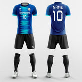 Moire Pattern - Custom Soccer Jerseys Kit Sublimated for Kids