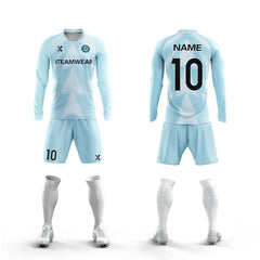 Mosaic - Kids Custom Soccer Uniforms Long Sleeve