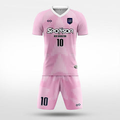 XTeamwear Soccer Uniforms pink / S Mosaic - Custom Soccer Jerseys Kit Sublimated for Team - WS204GCMSK3