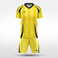 XTeamwear Soccer Uniforms Vertical Ridge - Custom Soccer Jerseys Kit Sublimated for Team - WS204GCZL3