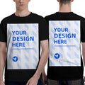 Custom T-shirt printing 180g men's round neck short T-shirt