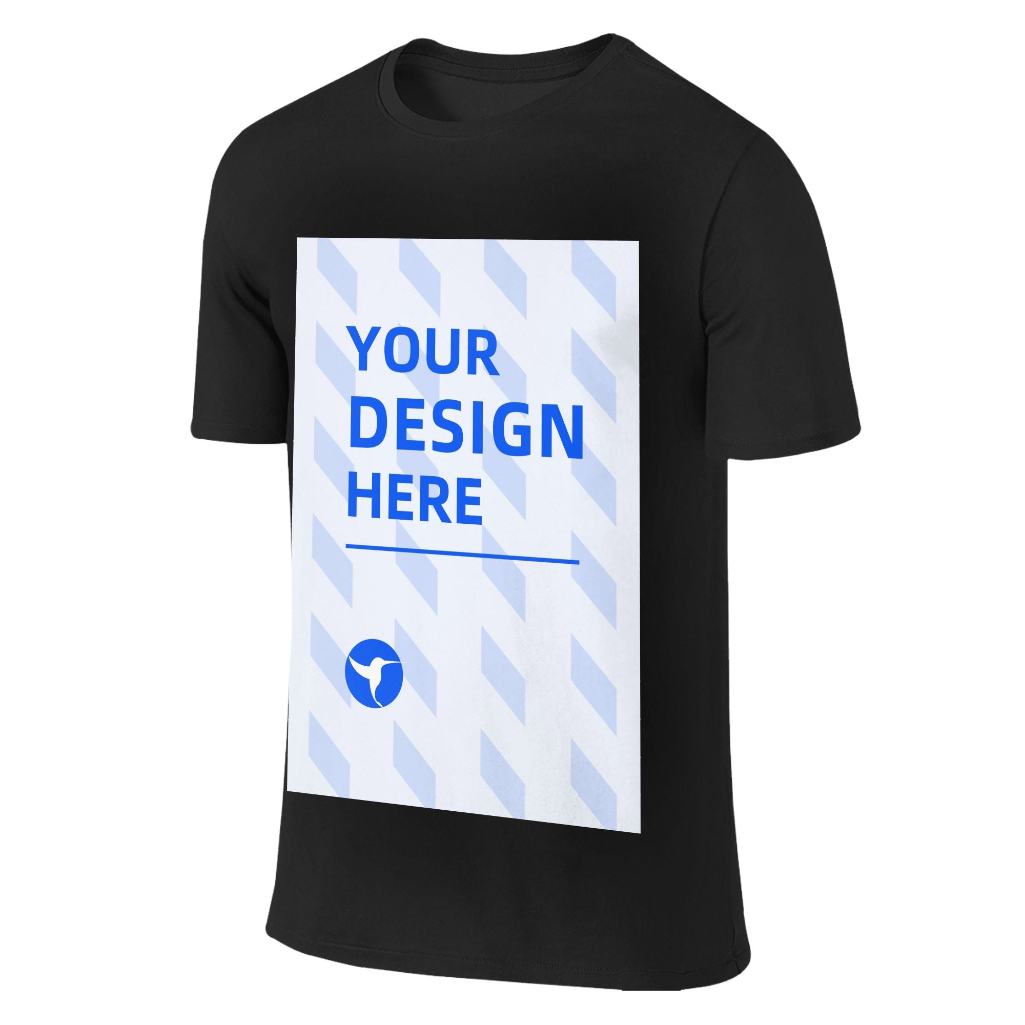 Custom T-shirt printing 180g men's round neck short T-shirt