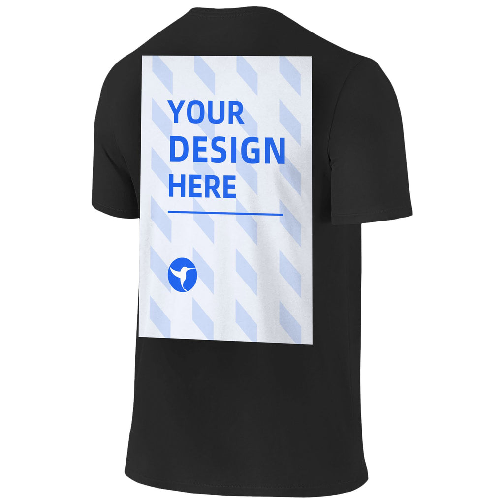 Custom T-shirt printing 180g men's round neck short T-shirt