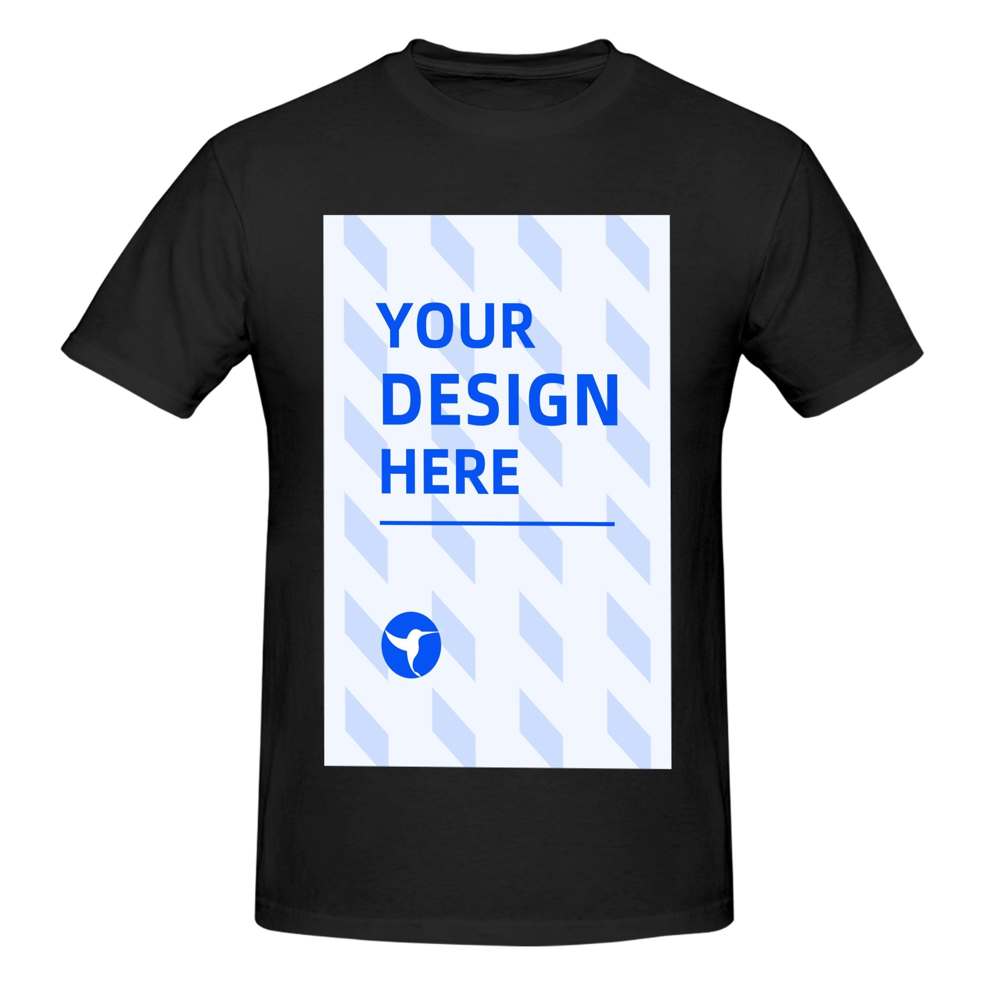 Custom T-shirt printing 180g men's round neck short T-shirt