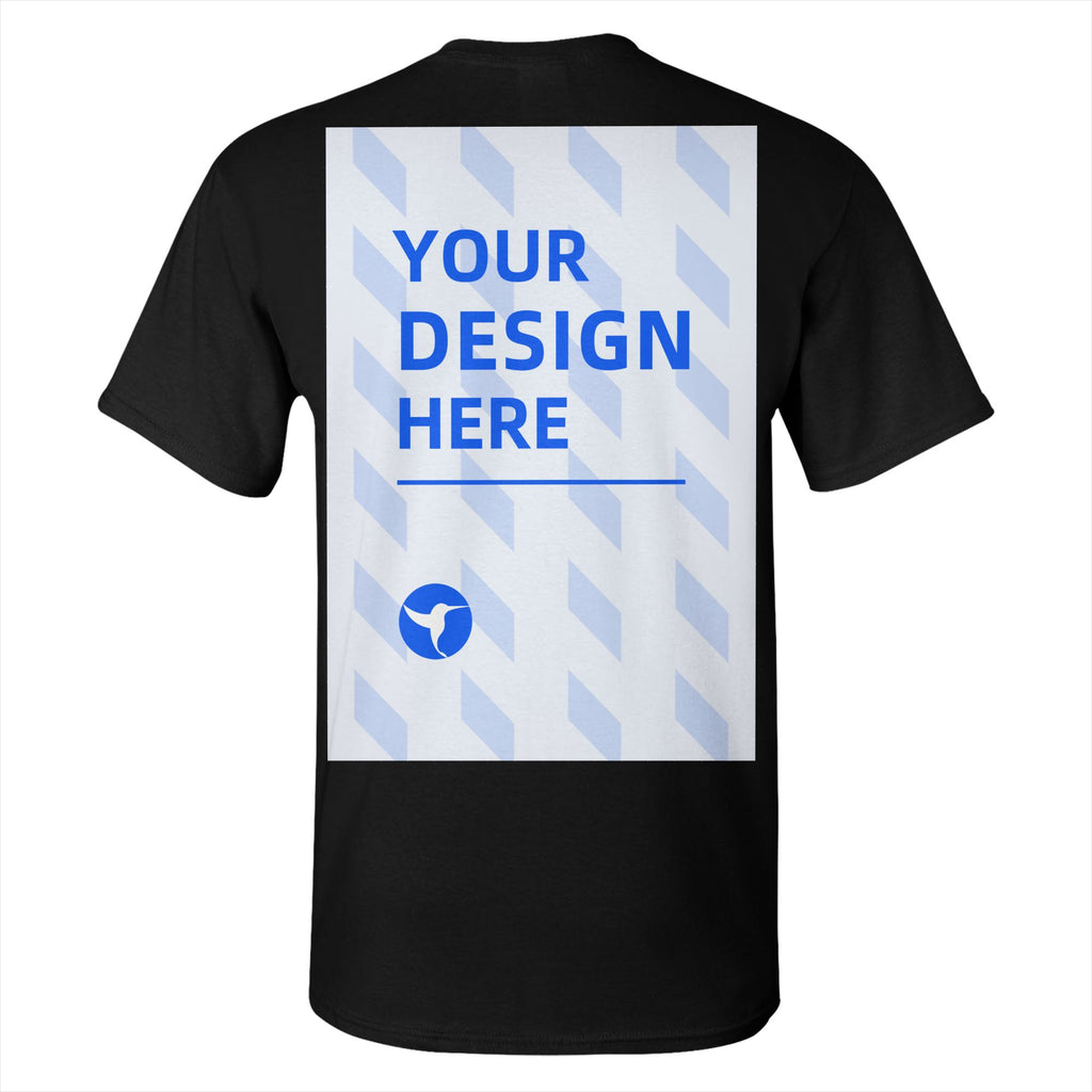 Custom T-shirt printing 180g men's round neck short T-shirt