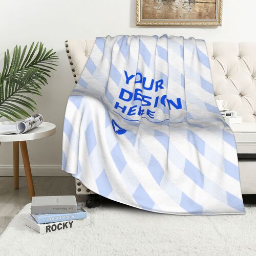 Custom flannel blankets