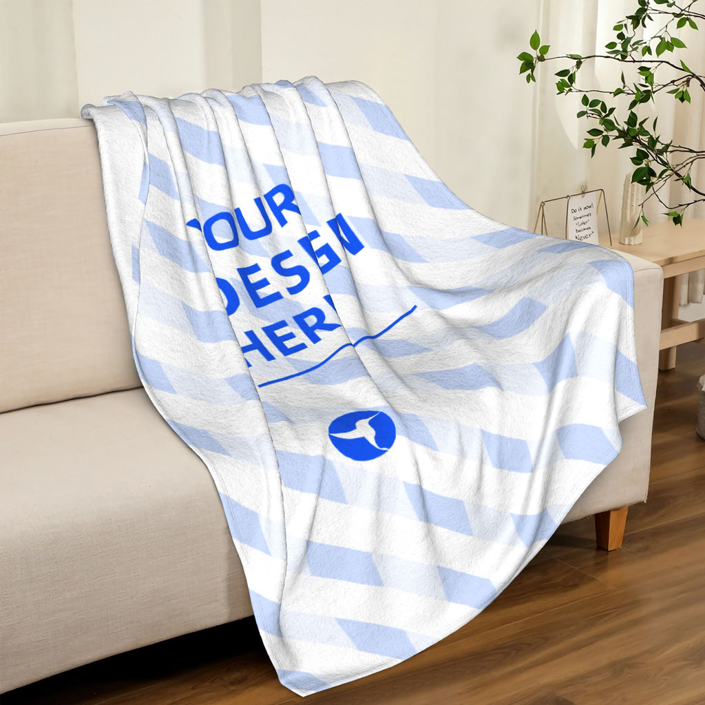 Custom flannel blankets