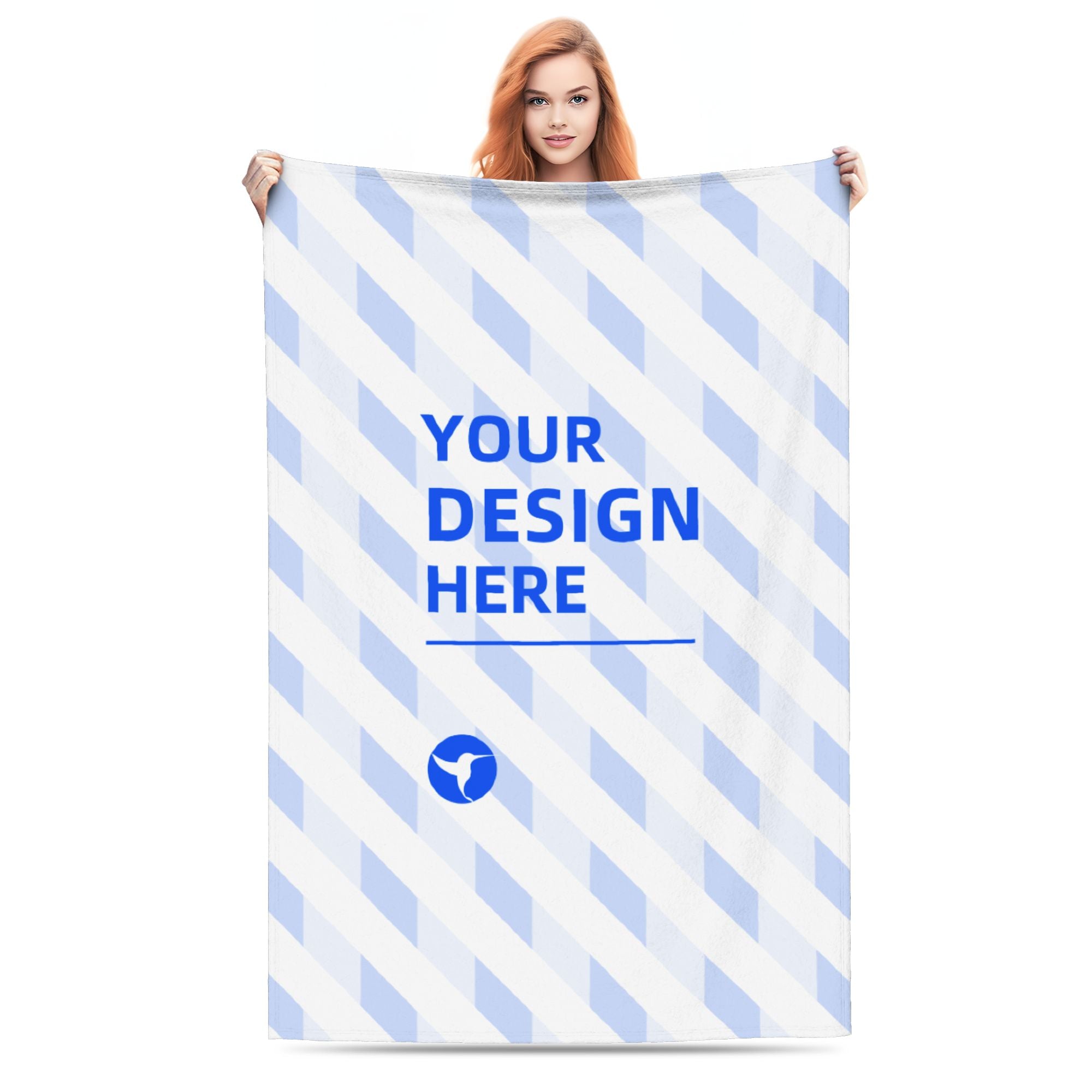 Custom flannel blankets