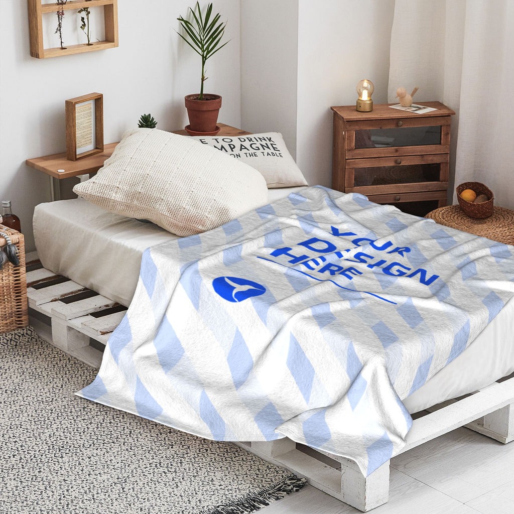 Custom flannel blankets