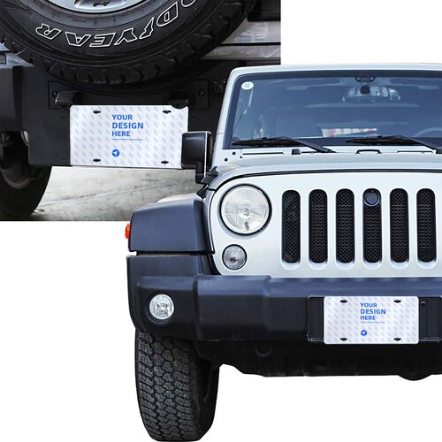 Custom license plates