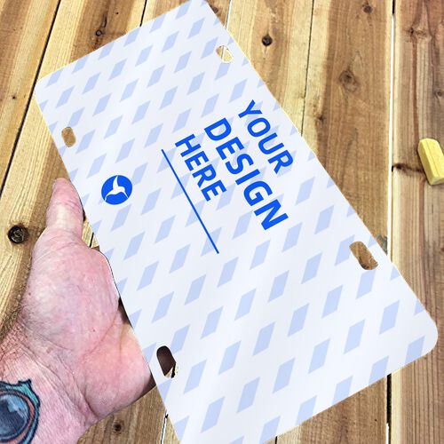 Custom license plates