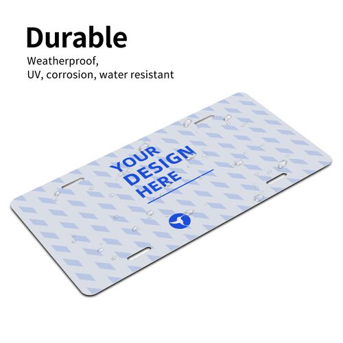 Custom license plates