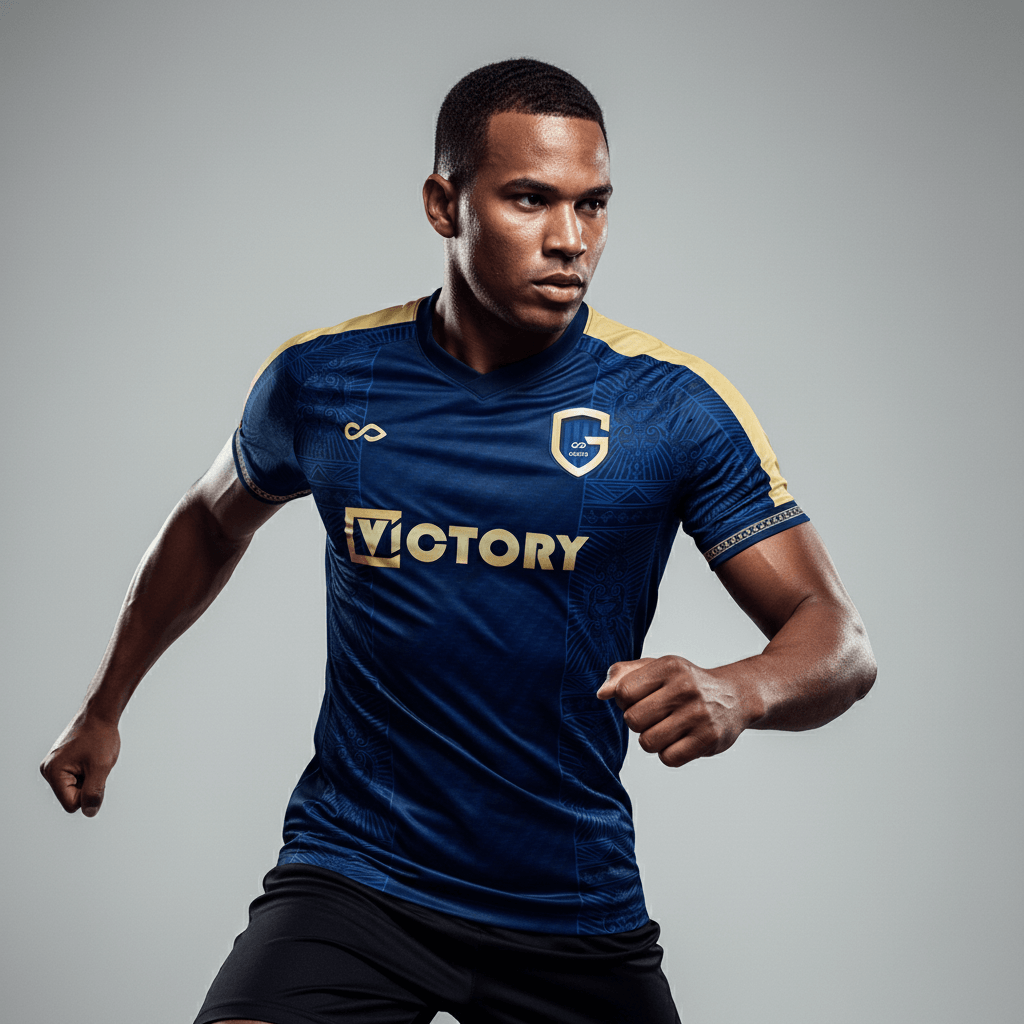 Azure Shadow - Custom Soccer Jersey for Men Sublimation - WS201GYVO3