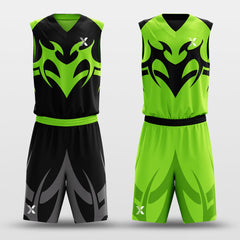 Baron - Customized Kid's Reversible Sublimated Basketball Set
