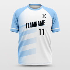 Blue Lake - Customized Short Sleeve Jersey Loose Shoulder