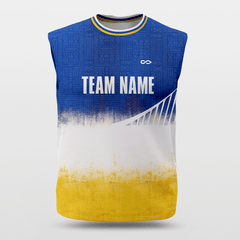 Warriors - Customized Wide Shoulder Basketball Jersey