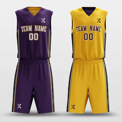 CLASSIC16 - Customized Reversible Sublimated Basketball Set