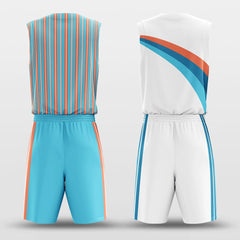 Rainbow - Customized Reversible Sublimated Basketball Set