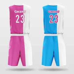 Tai Chi - Customized Reversible Sublimated Basketball Set