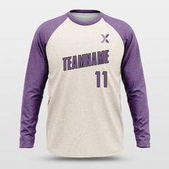 Basic Purple - Customized Baggy Long Sleeve Shooting Jersey