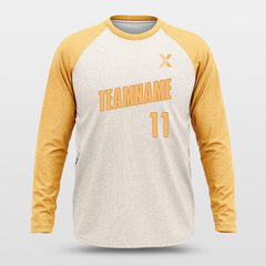 Basic Yellow - Customized Baggy Long Sleeve Shooting Jersey