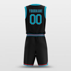 Black Blue - Custom Basketball Jersey Design for Team