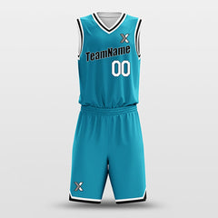Blue Black - Custom Basketball Jersey Design for Team