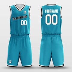 Blue Black - Custom Basketball Jersey Design for Team