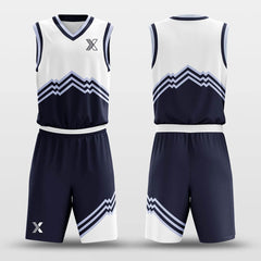 Blue Mountain - Customized Basketball Jersey Set Sublimated