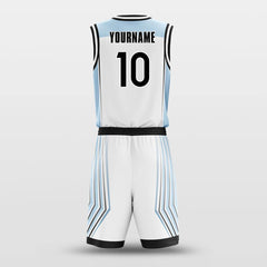Blue speed - Customized Basketball Jersey Set Sublimated
