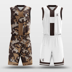Camouflage - Custom Reversible Sublimated Basketball Jersey Set