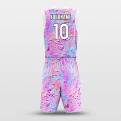 Colorful - Customized Basketball Jersey Set Sublimated BK160113S