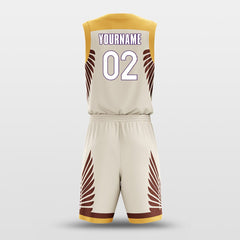 Feathered Maillard - Customized Basketball Jersey Set Design BK160141S