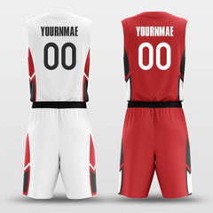 Geometric Operations - Customized Reversible Basketball Jersey Set Design BK260609S