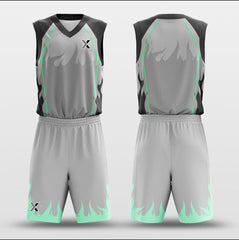 Ghost Fire - Customized Basketball Jersey Design for Team