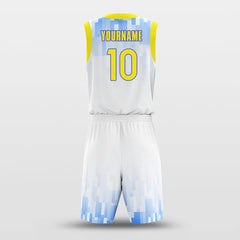 Gradient blocks - Customized Basketball Jersey Set Sublimated