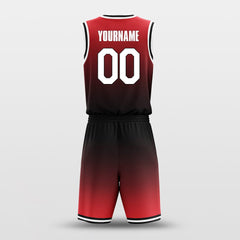 Gradual Flame - Customized Basketball Jersey Design