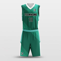 Bamboo Shoots - Customized Basketball Jersey Set Sublimated BK160608S