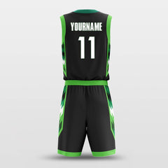 Grow - Customized Basketball Jersey Set Sublimated BK160612S