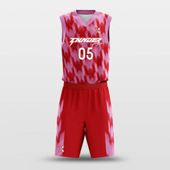 Inverted Reflection - Customized Sublimated Basketball Jersey Set