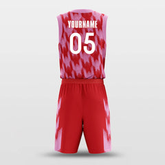 Inverted Reflection - Customized Sublimated Basketball Jersey Set