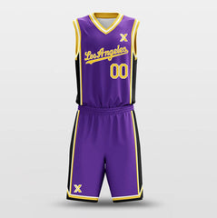 Lakers - Customized Basketball Jersey Set Design