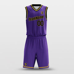 Lakers Purple - Customized Basketball Jersey Design for Team