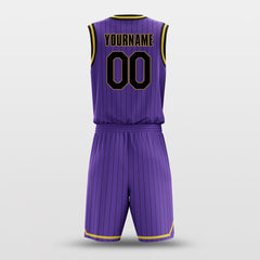 Lakers Purple - Customized Basketball Jersey Design for Team