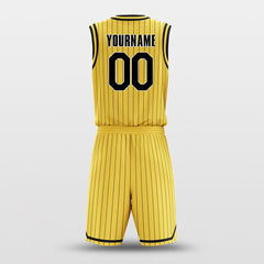 Lakers Yellow - Customized Basketball Jersey Design for Team
