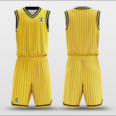 Lakers Yellow - Customized Basketball Jersey Design for Team