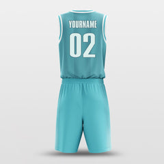 Lune Blue - Customized Basketball Jersey Design for Team