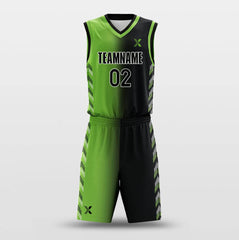Magic Green - Customized Basketball Jersey Set Sublimated