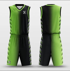 Magic Green - Customized Basketball Jersey Set Sublimated