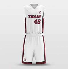 Miami Heat White - Customized Basketball Jersey Design